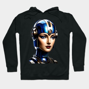 Metropolis 1920 anroid woman of Babylon Berlin Hoodie